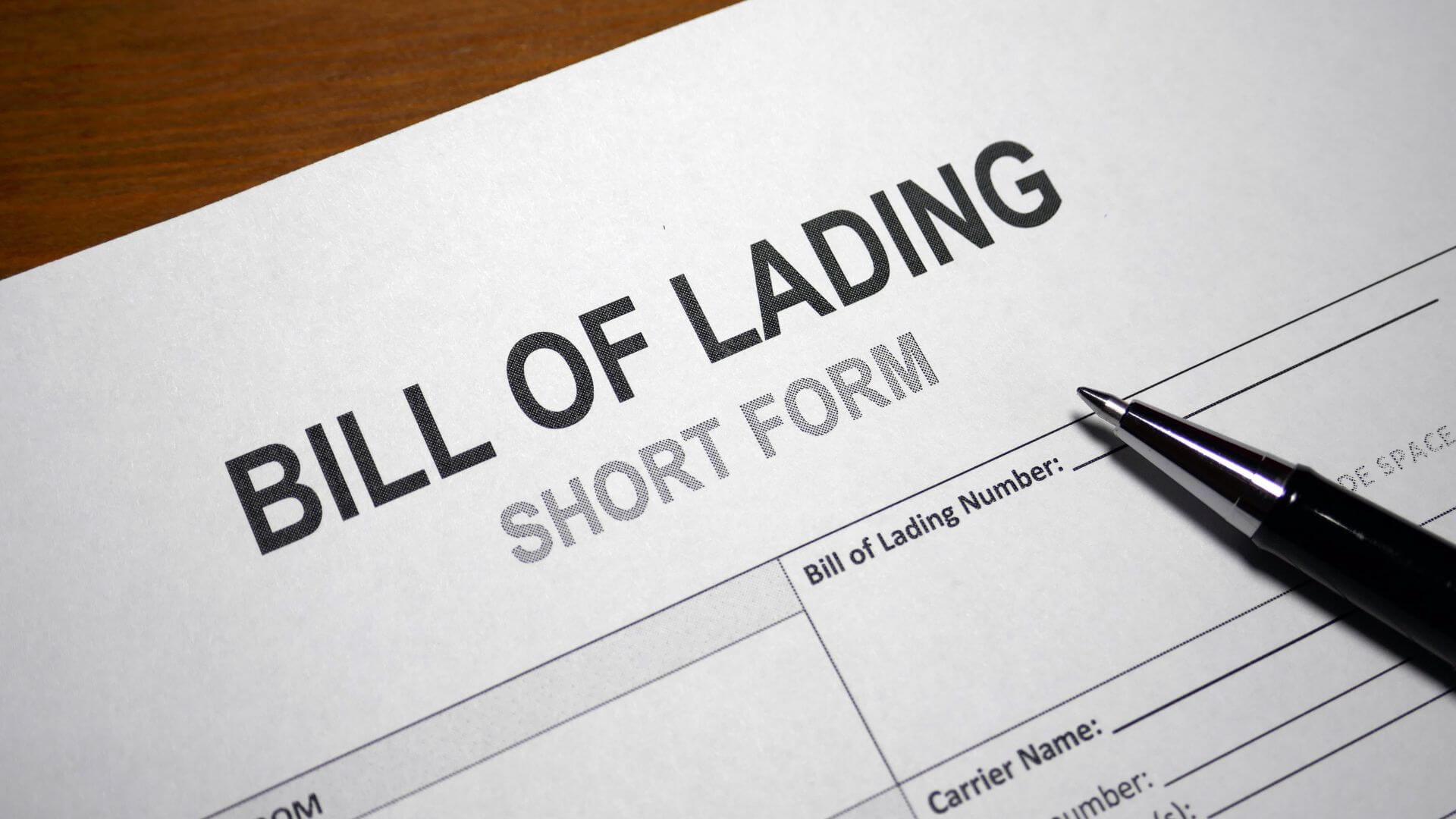 Telex vs. Original Bill of Lading - What Is The DIfference?